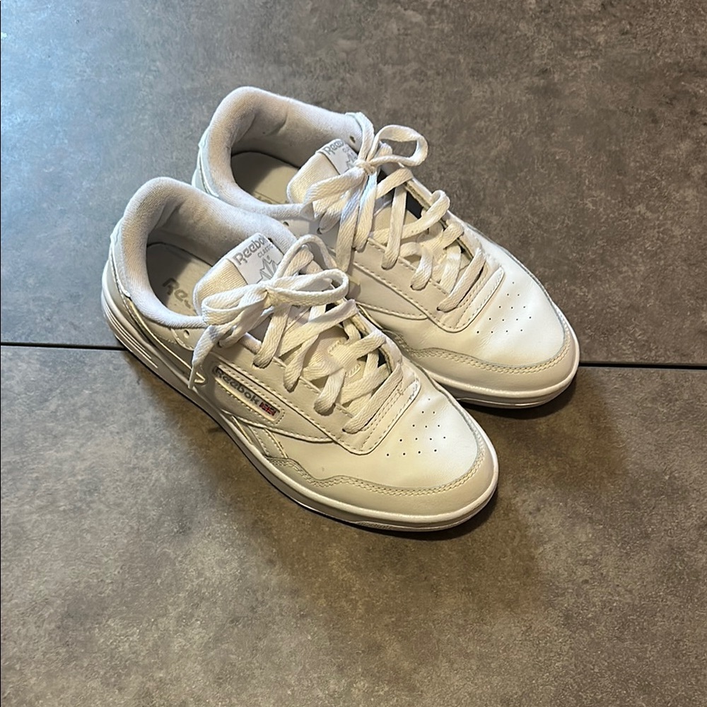 Reebok Classic White Leather Sneakers